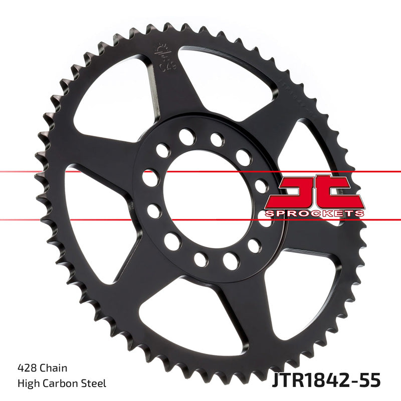 SPROCKET REAR 428 55T