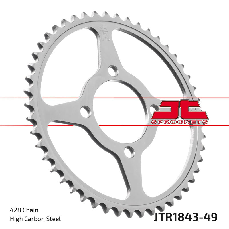 SPROCKET REAR 428 49T