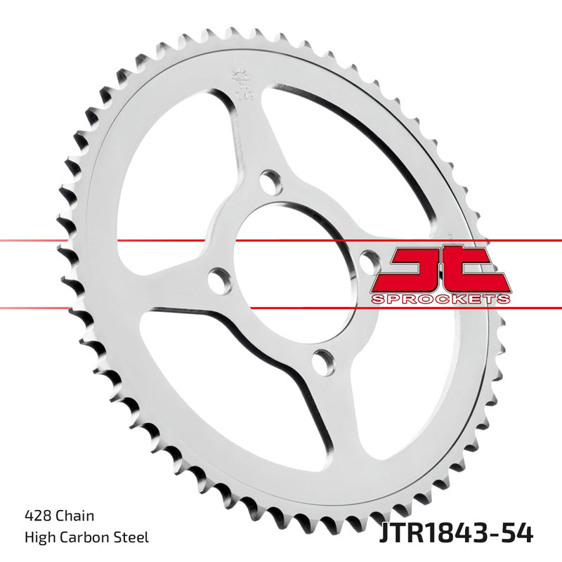 SPROCKET REAR 428 54T