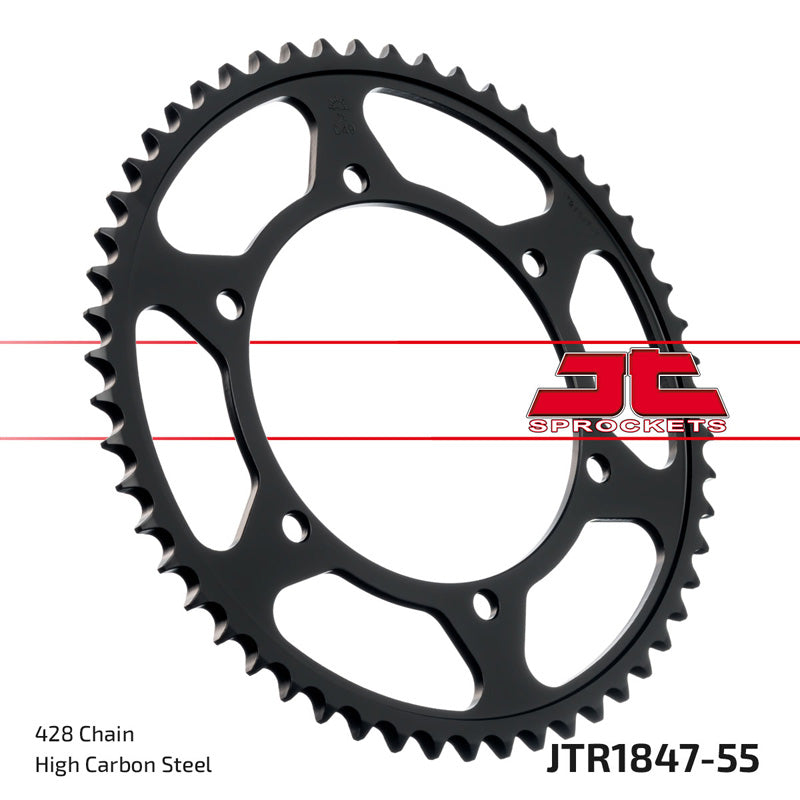 SPROCKET REAR 428 55T