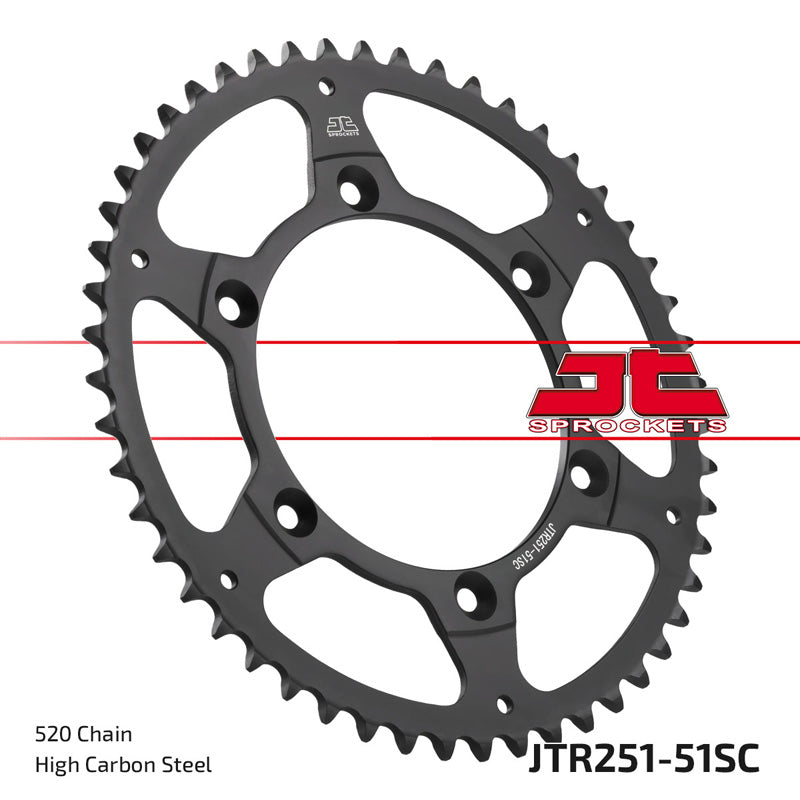 SPROCKET REAR 520 51T