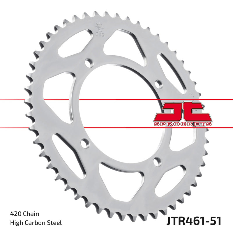 SPROCKET REAR 420 51T