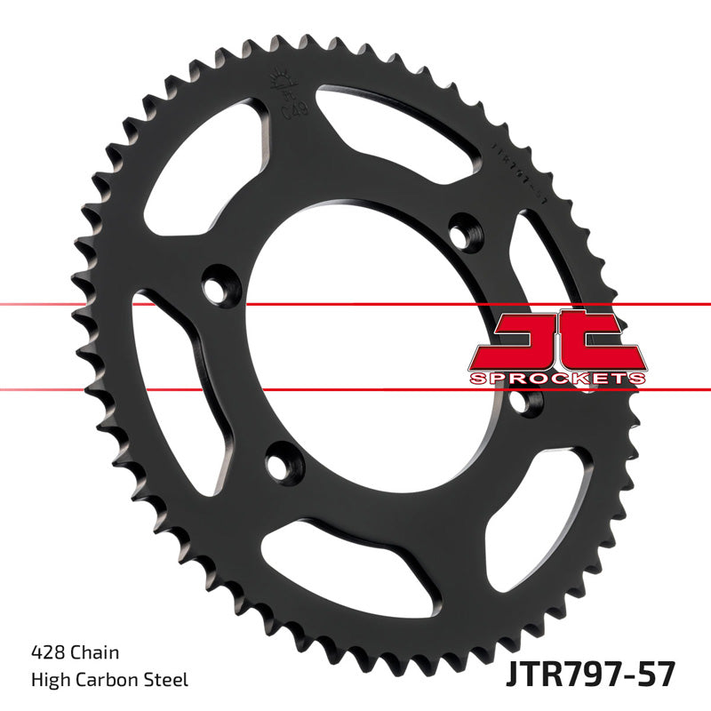 SPROCKET REAR 428 57T