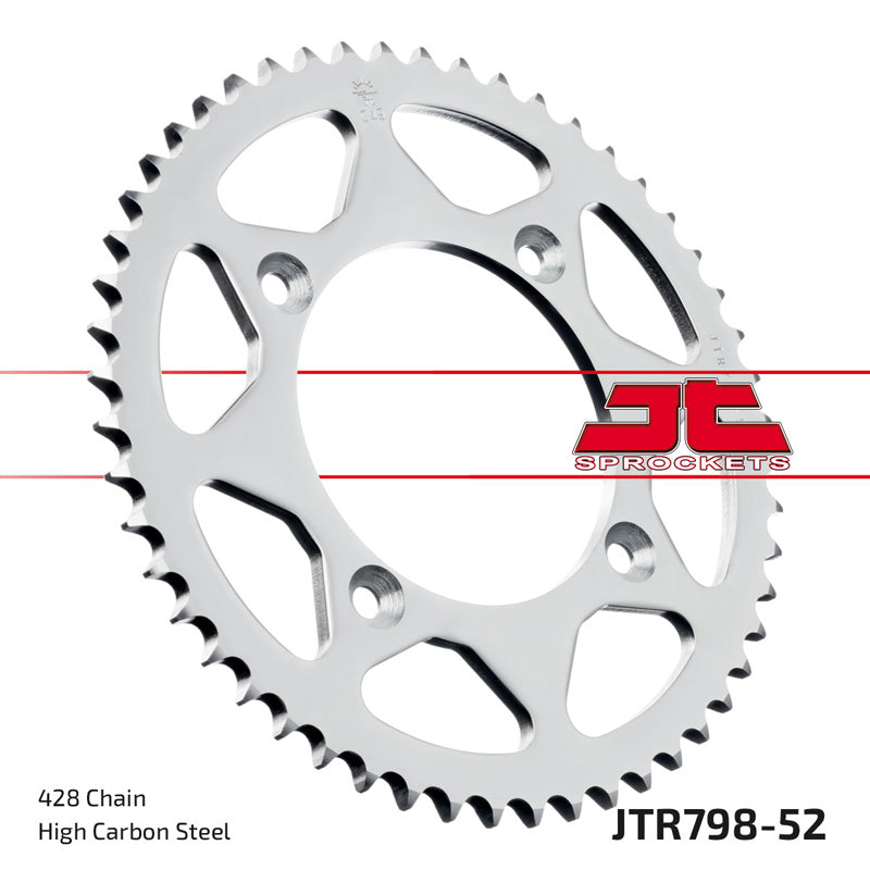 SPROCKET REAR 428 52T