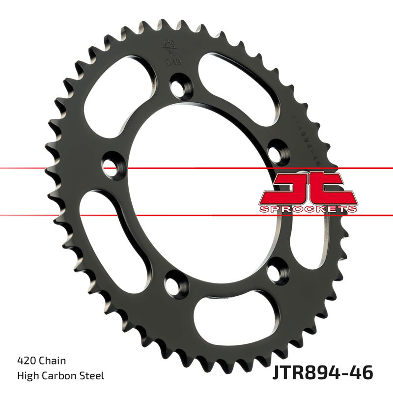 SPROCKET REAR 420 46T