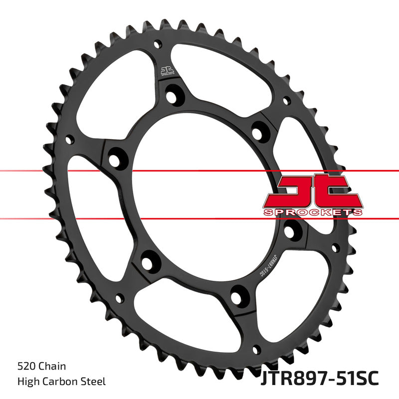 SPROCKET REAR 520 51T