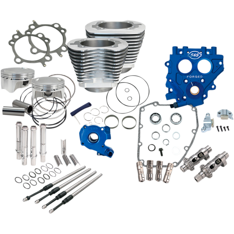 Powr Pk, 4"bore, silv, 585CE, 99-06 exc 06 dyna