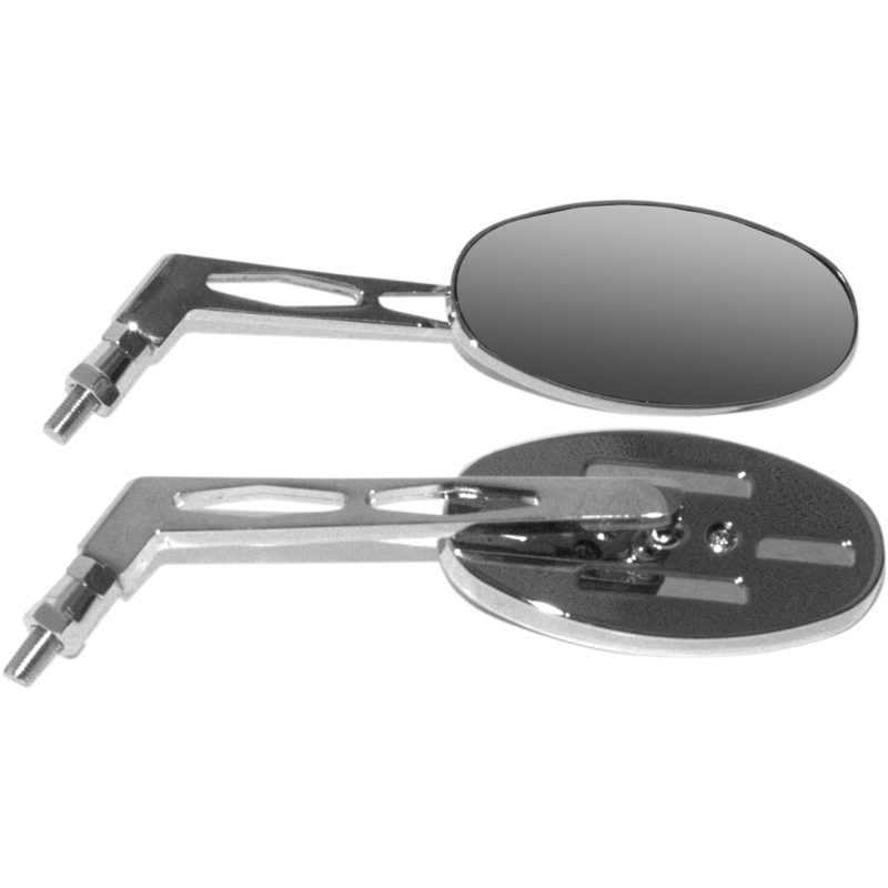 MIRROR OVAL BILLET L/STEM