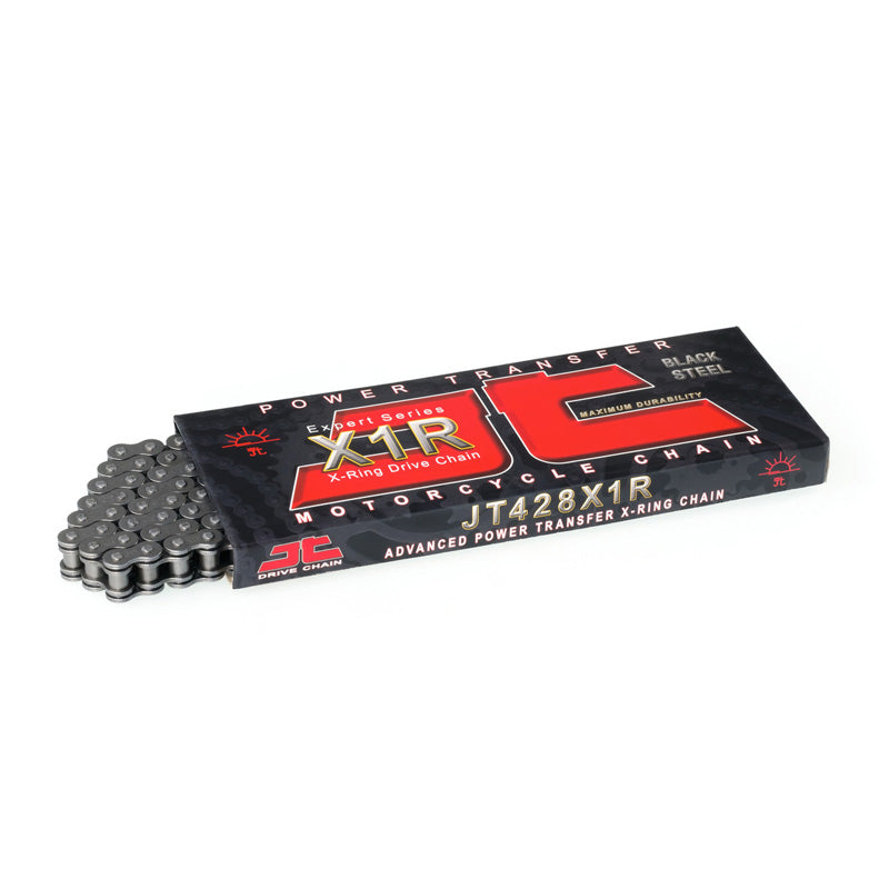 428X1R CHAIN 124L O'RING (STEEL)