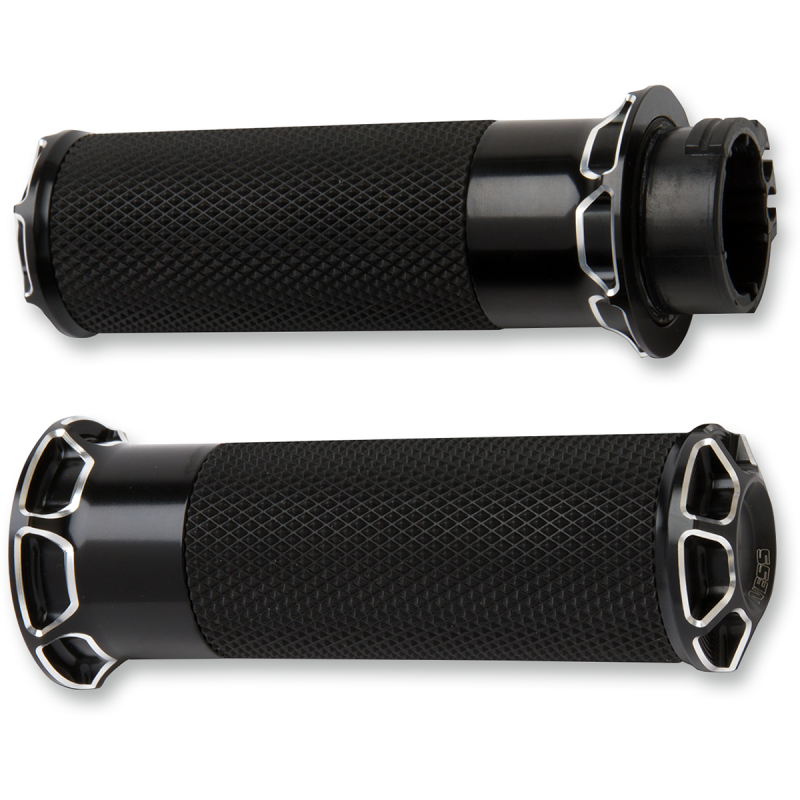 BEVELED FUSION GRIPS CABLE BLACK