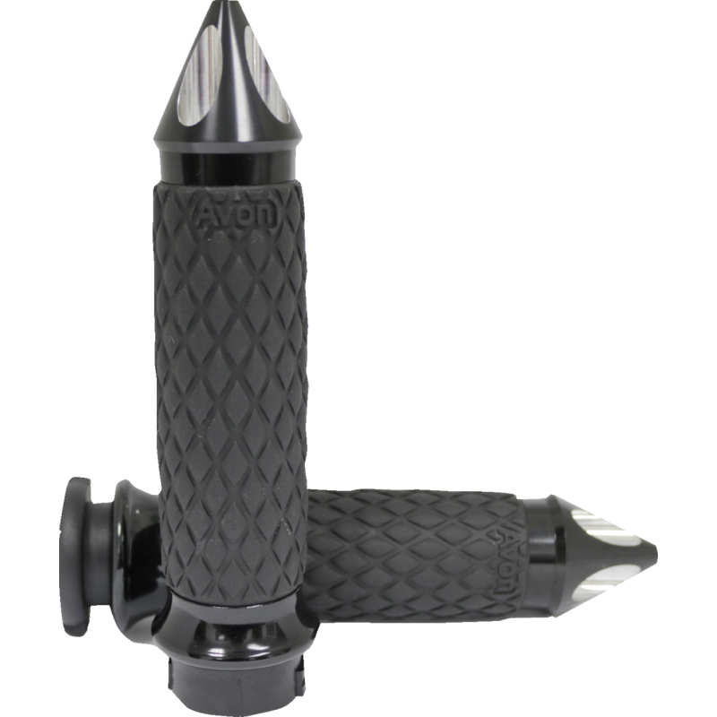 Diamond Contour Grips - Black