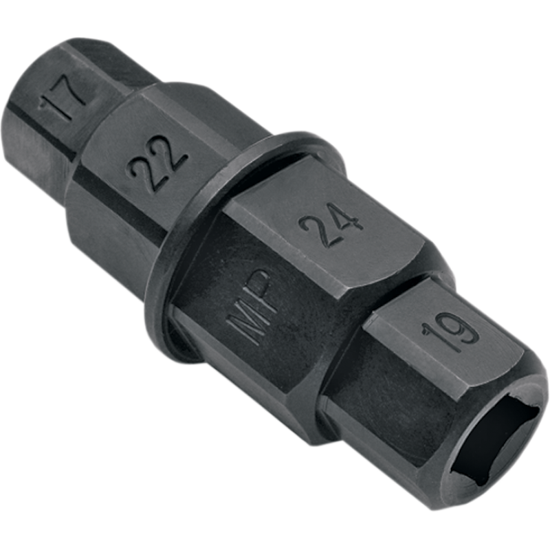 HEX AXLE TOOL 17192224 MM CHROMOLY TOOL