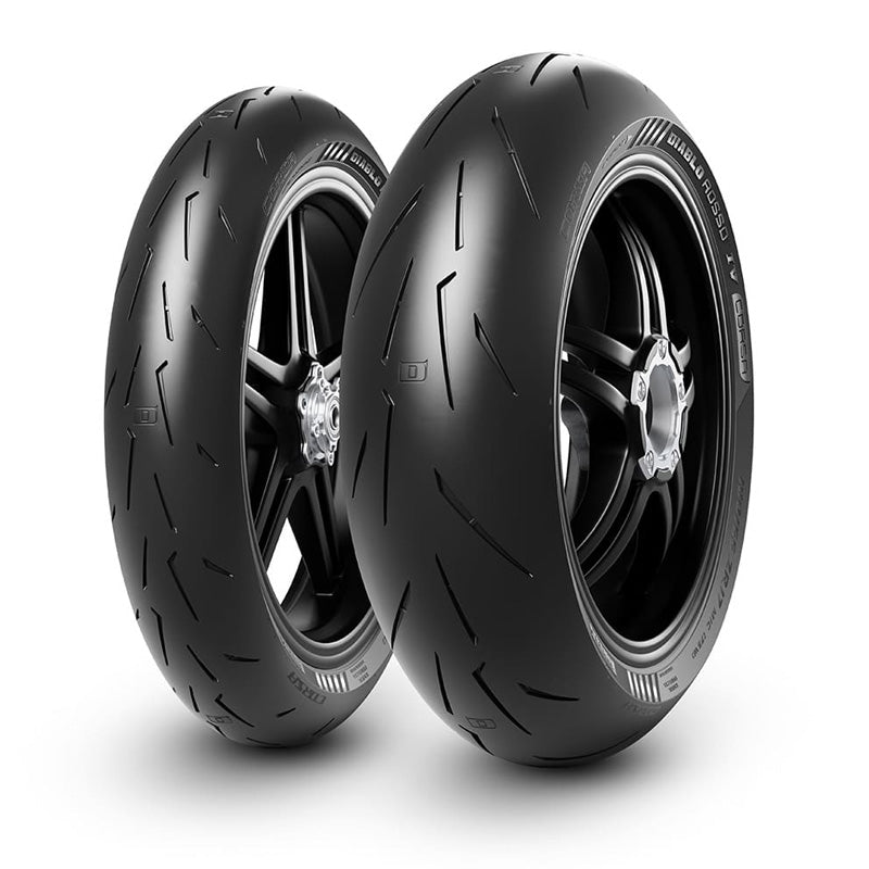 DIABLO ROSSO IV CORSA TIRE 190/55ZR17 (75W) - REAR