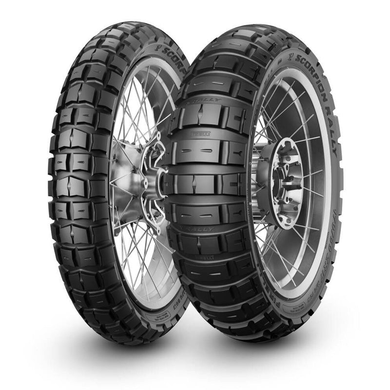 SCORPION RALLY TIRE 90/90-21 (54R) - FRONT - WIDE KNOBS