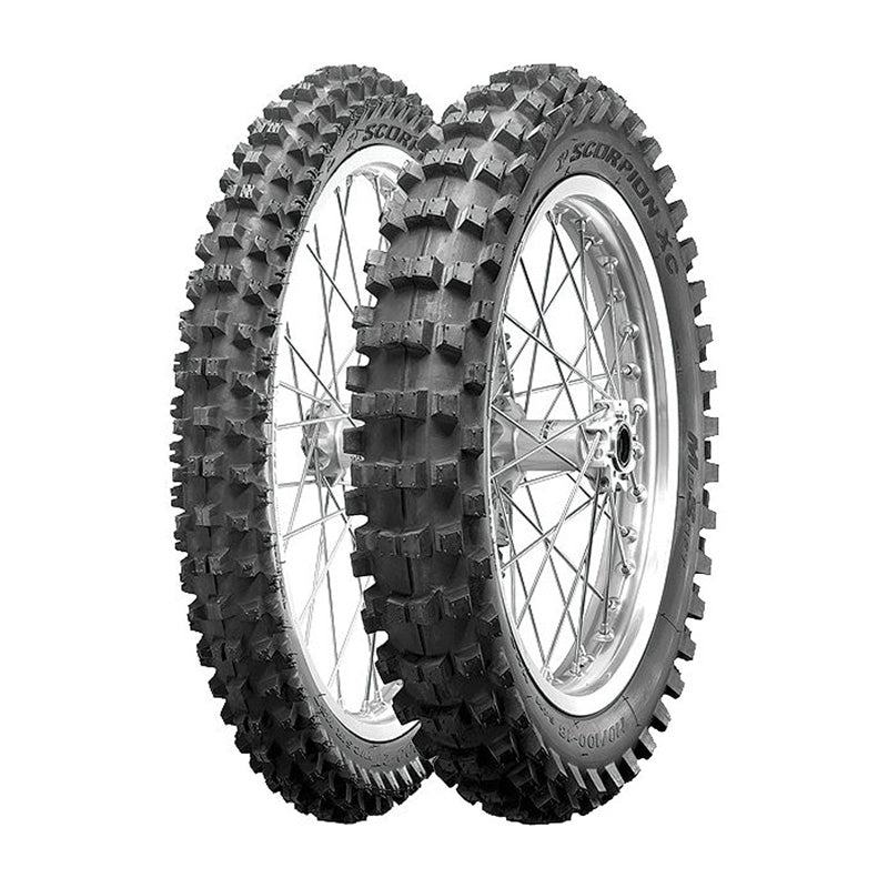 SCORPION XC MID SOFT TIRE 110/100-18 (64M) - REAR