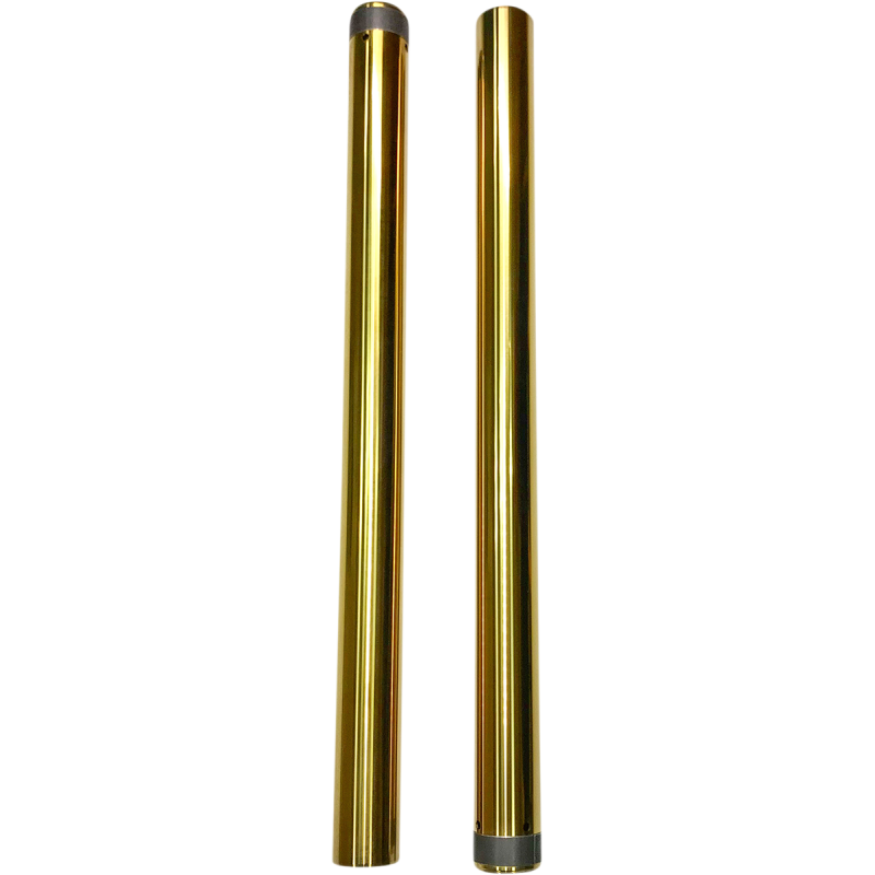 49mm Fork Tubes, Gold TIN, 22-7/8" Stock FLHT 14-20