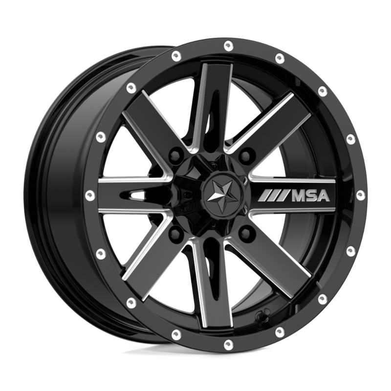 MA41 14x7 Gloss Black/Milled