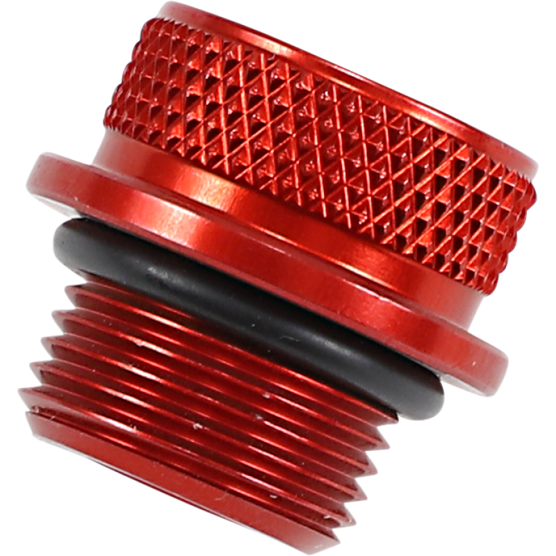 Red Oil Fill Cap - Kawasaki/Suzuki