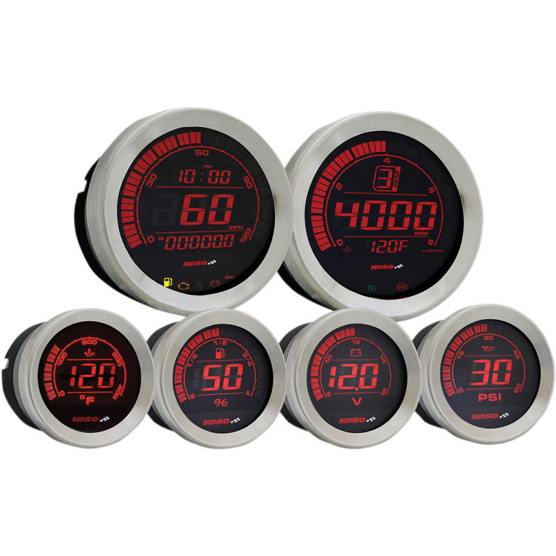 GAUGE SET HD-02 6 PCS SIL