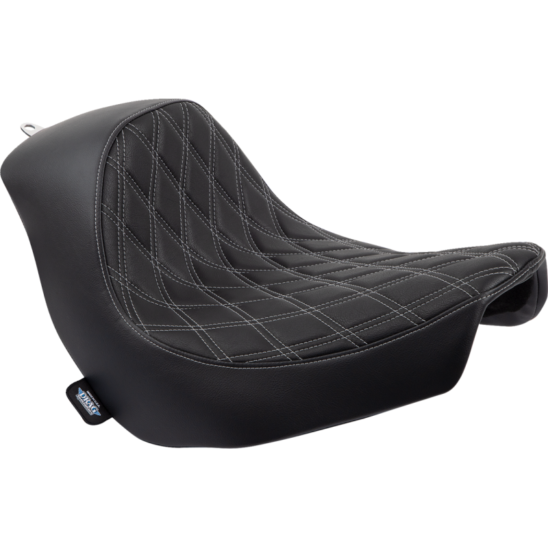 Solo Seat - Double Diamond - Silver Stitching- FL/FX' 18-'24