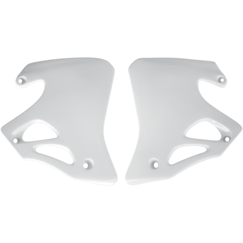 CR125/250 UFO RADIATOR COVERS WHITE