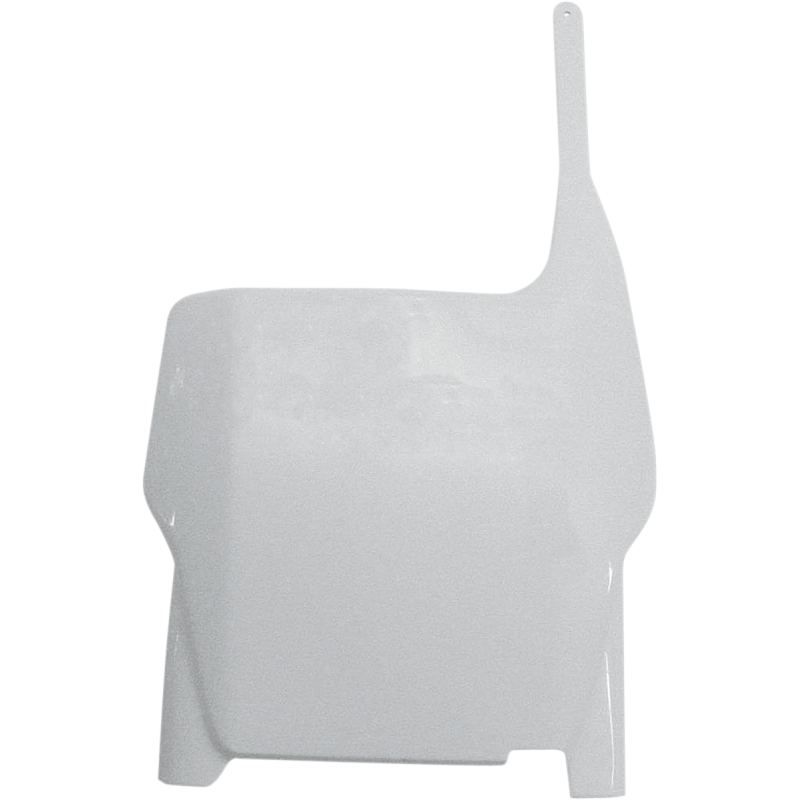 CR/CRF125-450R 04-13 FRONT # PLATE WHITE