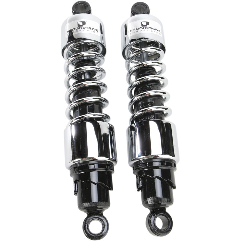 Shocks - 412 Cruiser Series - Chrome - 13.5" - Heavy Duty