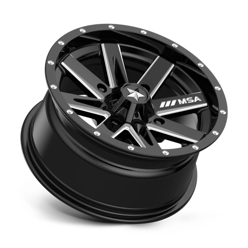 MA41 14x7 Gloss Black/Milled