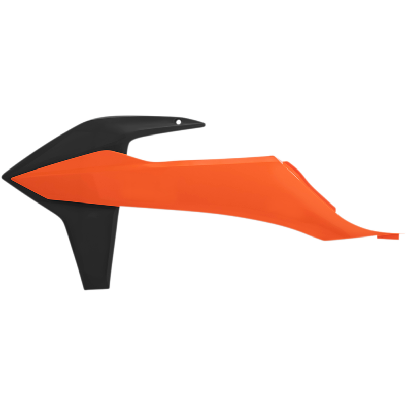 SHROUD RAD KTM OR/BLK