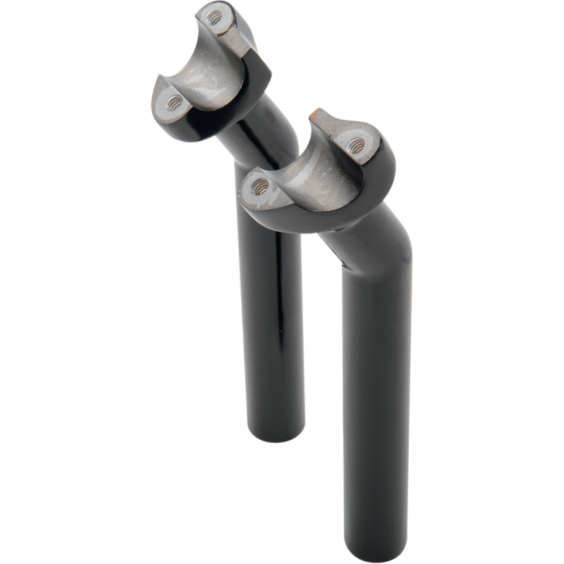 8.5" BLACK PULLBACK RISERS