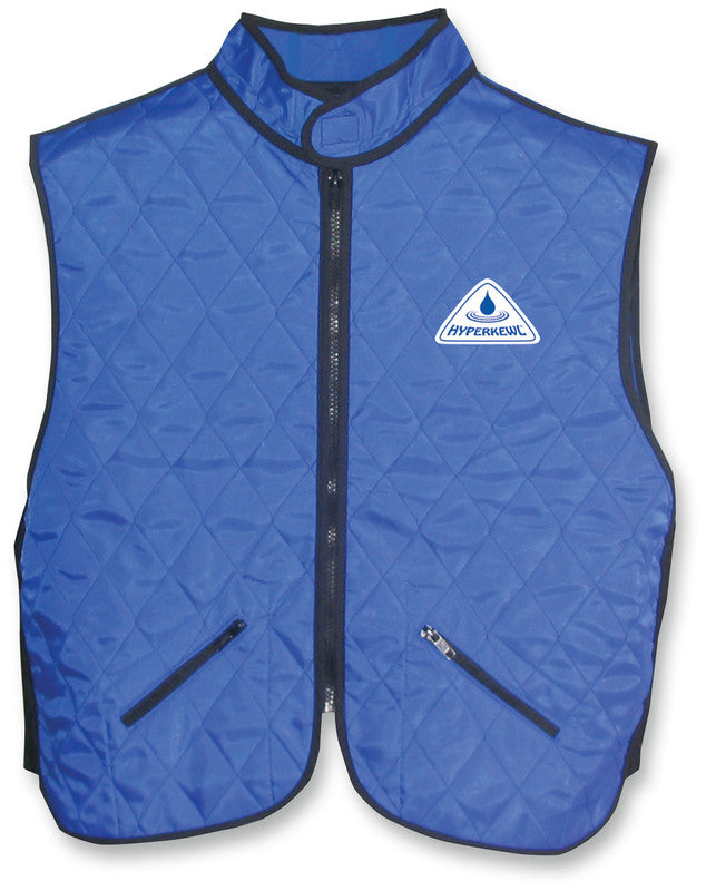 HYPERKEWL COOLING VEST DELUXE BLUE LARGE