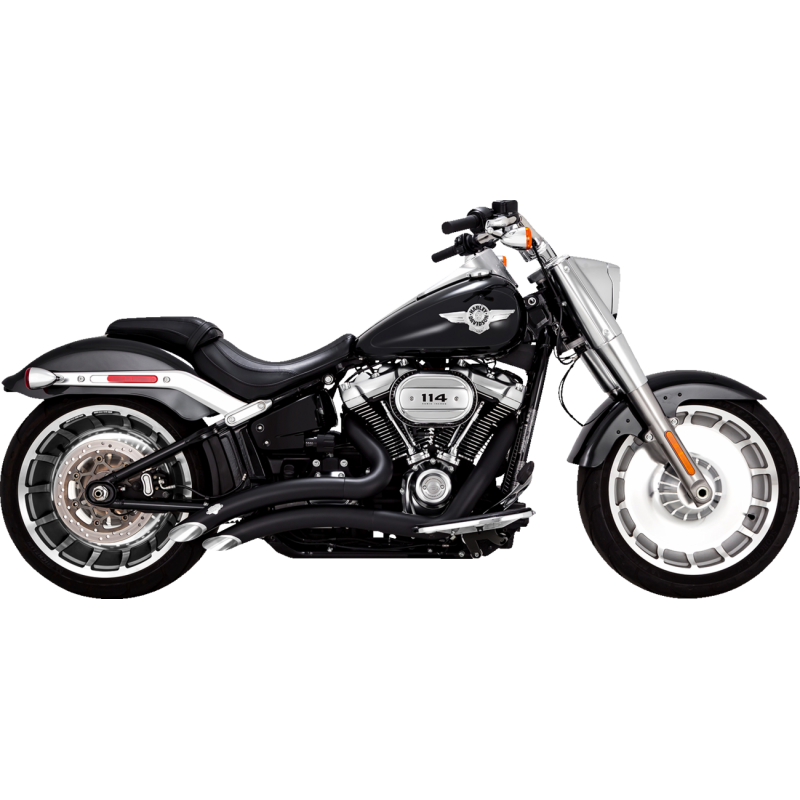 EXHAUST BIG RADIUS BLK PCX 18+ FB