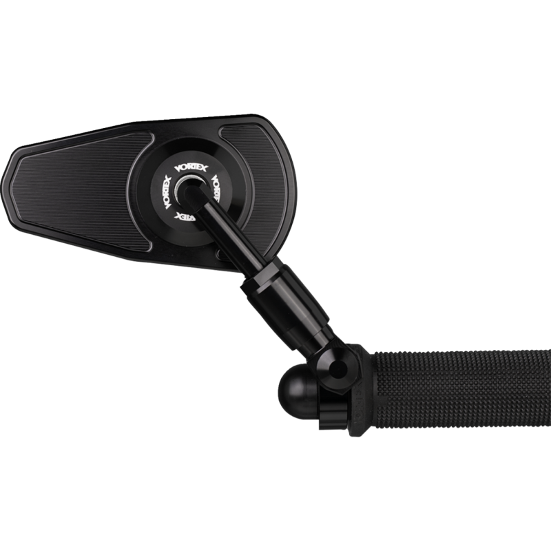 Mirror-X30-Side View-Bullet- 7/8" Clamp Black-Left/Right