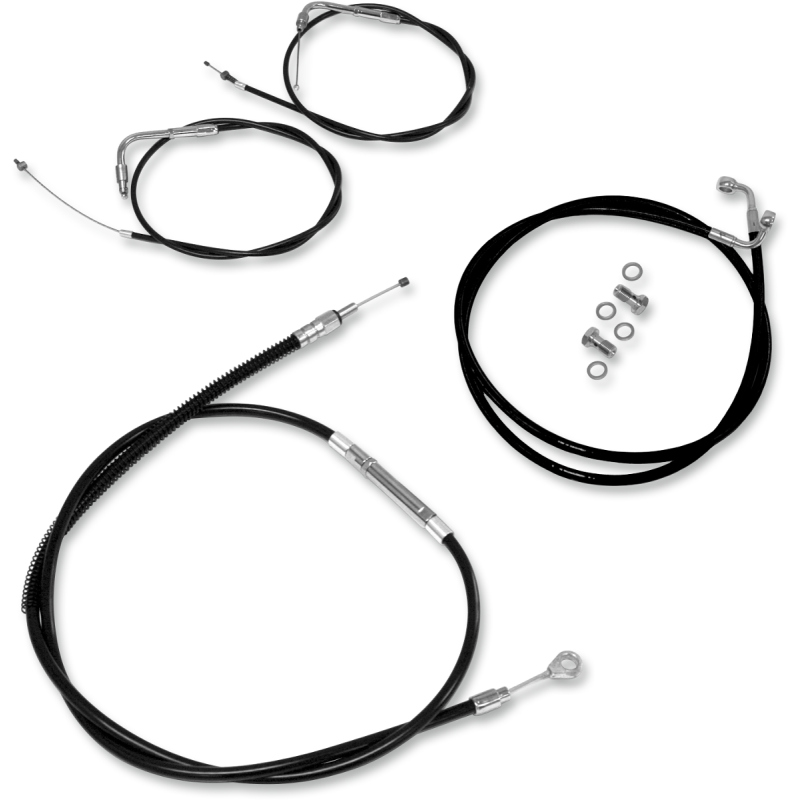 CABLE KIT BLK 12-14" 14-17 BOLT