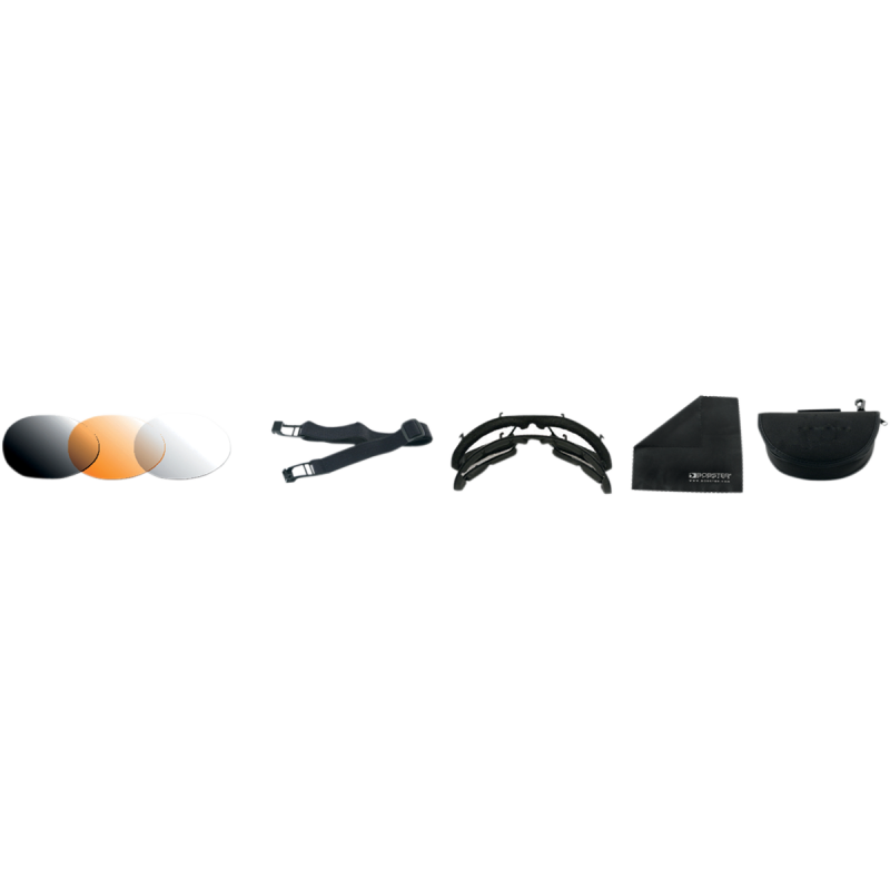 RAPTOR II INTRCHNG BLACK FRAME 3 LENS