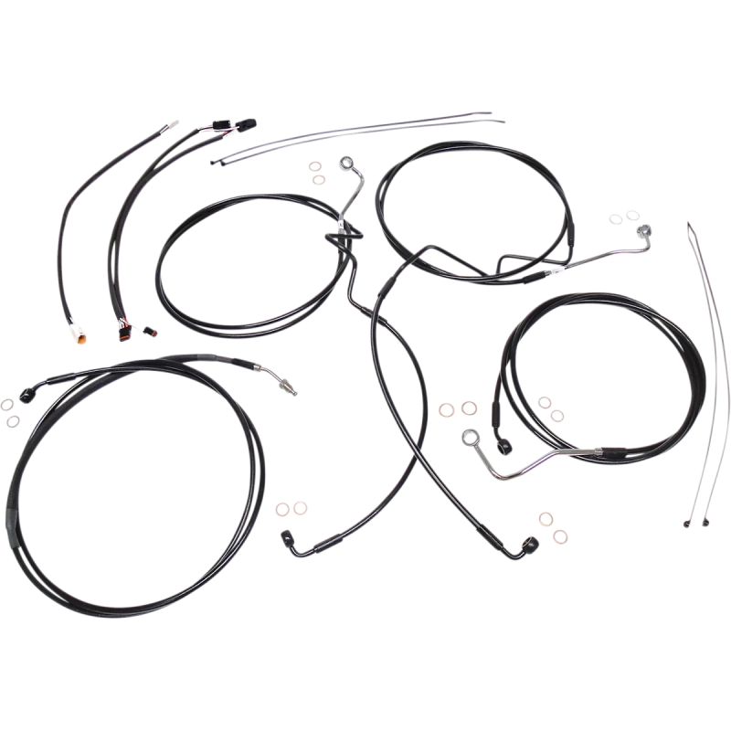 Control Cable Kit - XR - Black