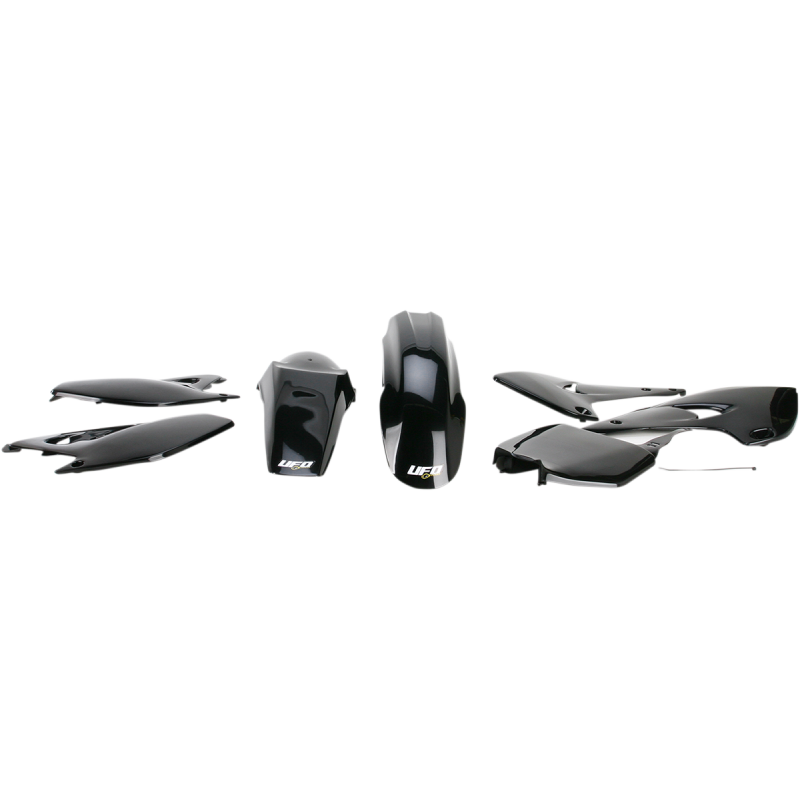 KX 125-250 03-04 UFO BODY KIT BLACK