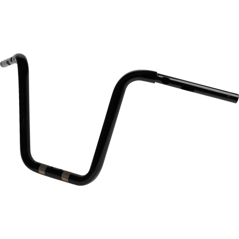 HANDLEBAR TWIN ROUND 1.25" 12" BLK