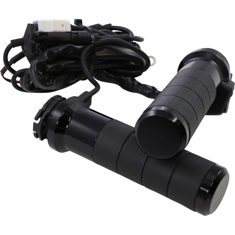 HEATED GRIP TITAN-X BK 1"
