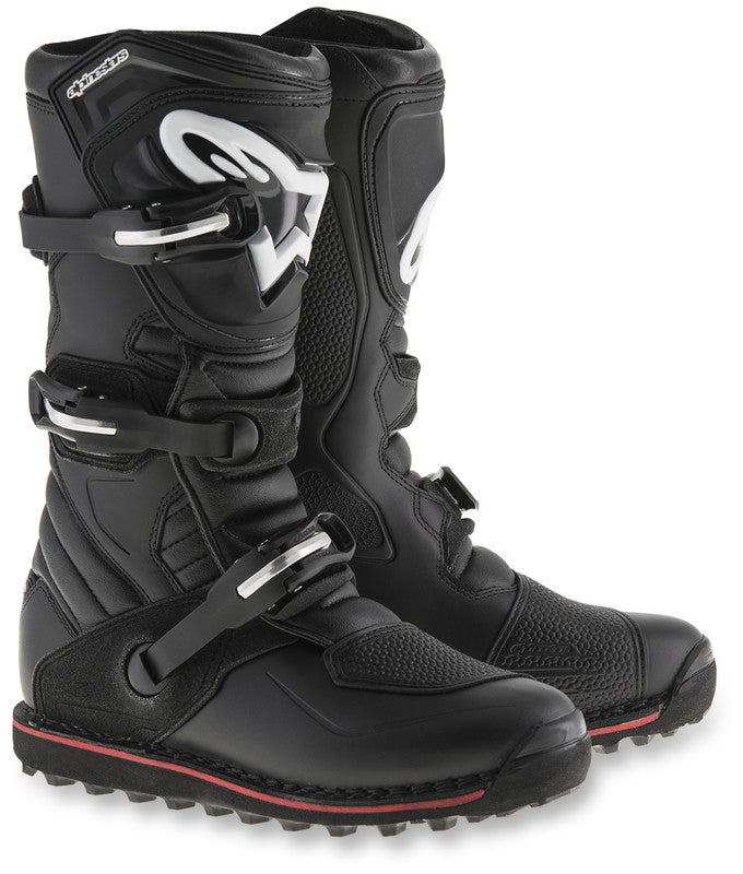 BOOT TECH T BK/RD 8