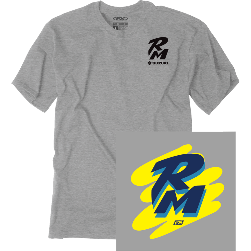 TEE SUZUKI RETRO RM HTHR GY MD