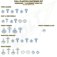 Kawasaki Full Plastics Fastener Kit