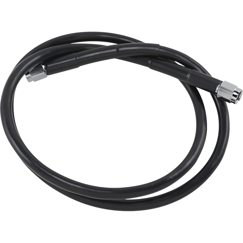 BLACK S/S BRAKE LINE 38"
