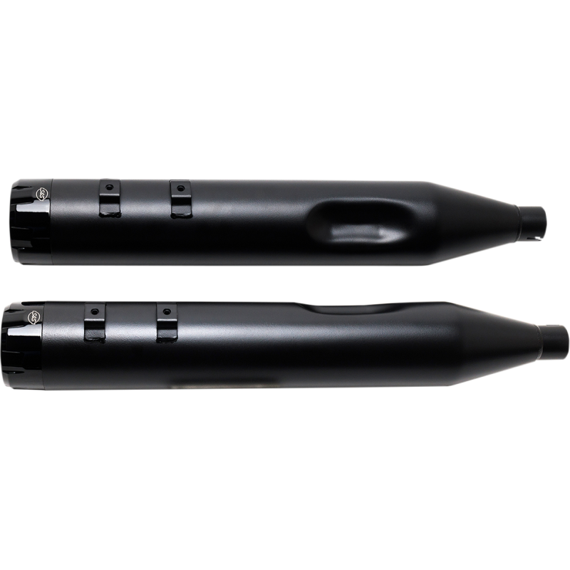 95-16 FLHT MUFFLERS 4.5" BLK/B.THRST