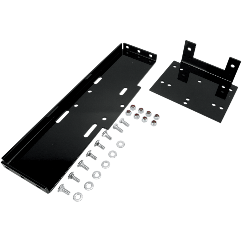 WINCH MOUNT MUD UTV POL