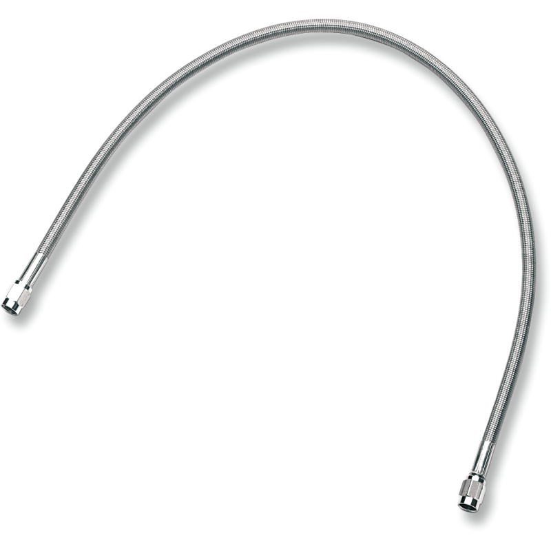 42" UNIVERSAL CLEAR-COATED BRAKE LINE SS