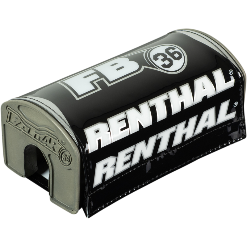 RENTHAL FATBAR36 BAR PAD BLACK/SILVER/WHITE P341