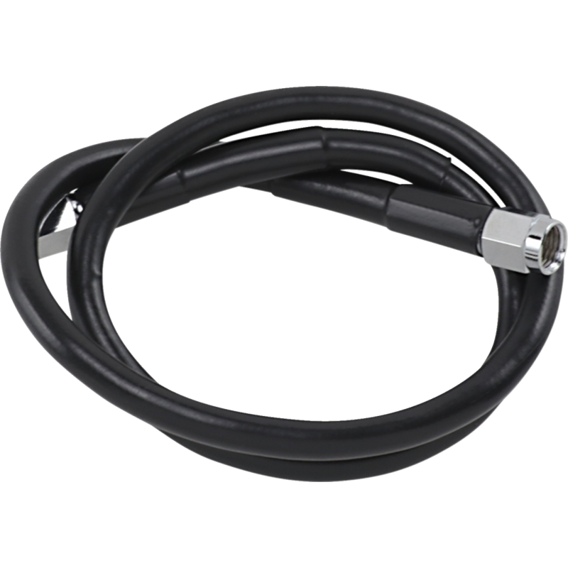 BLACK S/S BRAKE LINE 26"