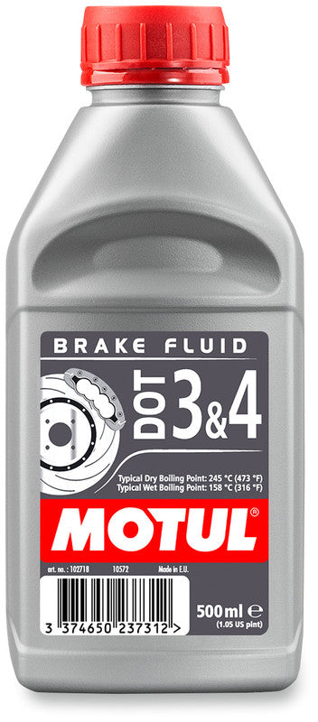 USA-BRAKE FLUID 3 & 4 500ML MOTUL