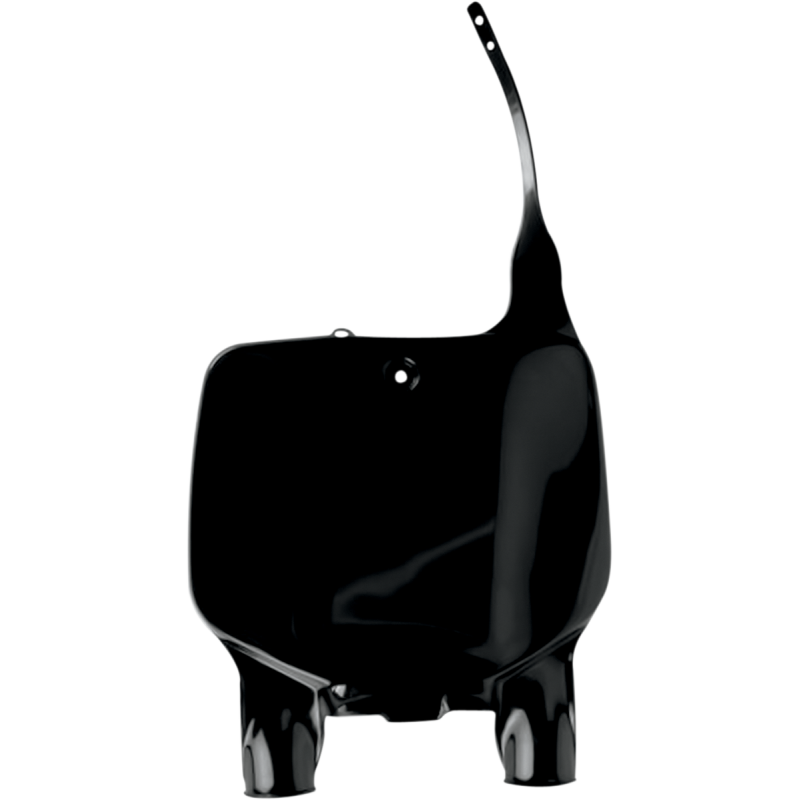 KX125/250/500 94-02 FRONT # PLATE BLACK
